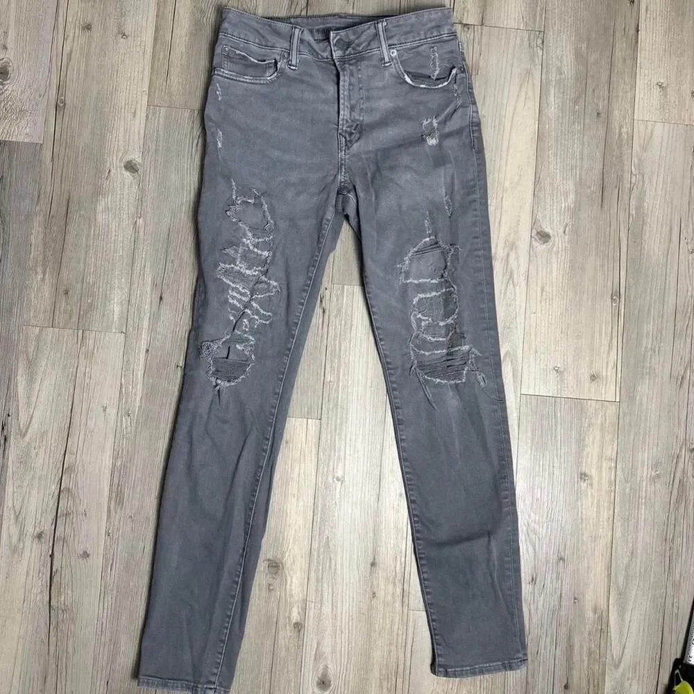 American-eagle-outfitters Men's Grey Jeans